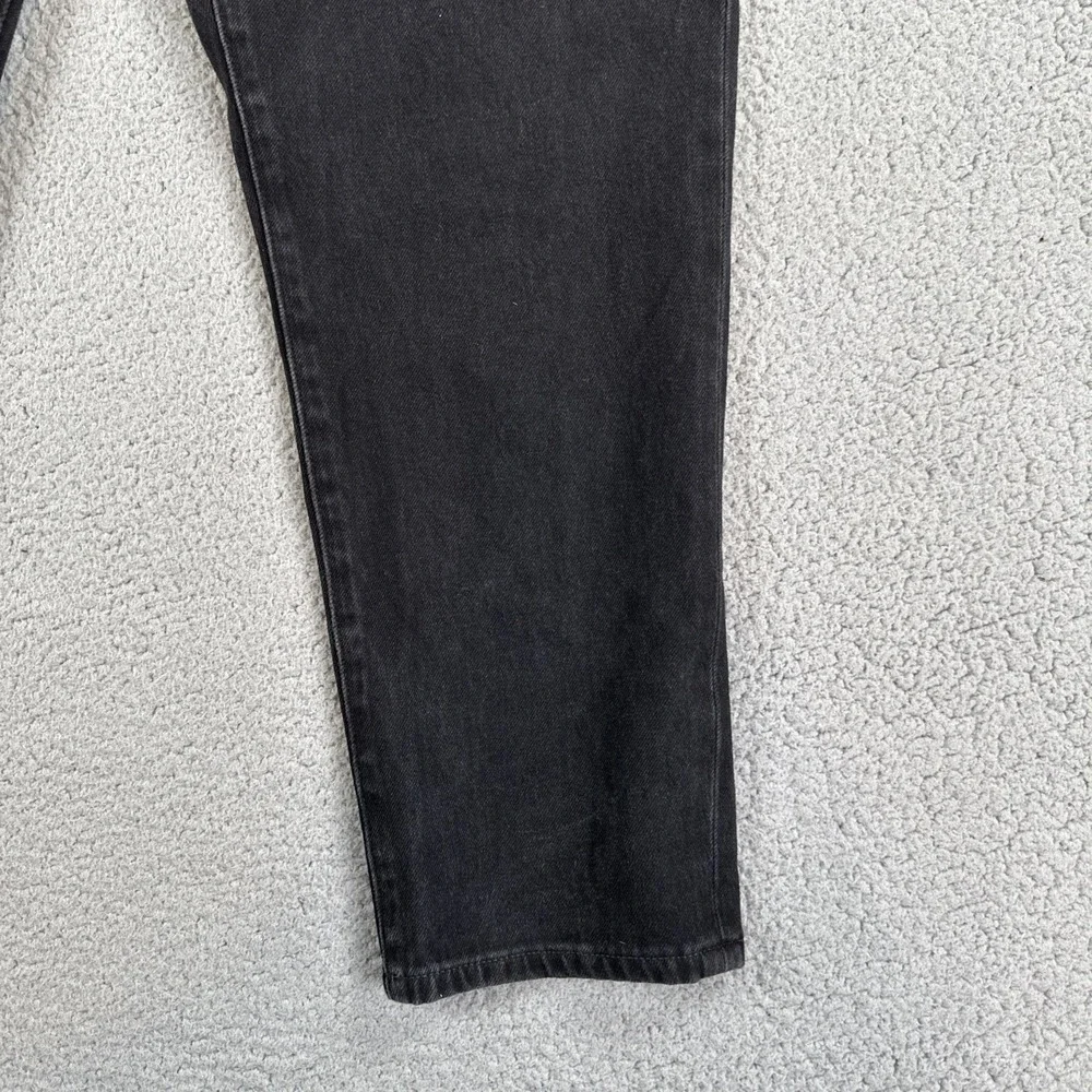 Banana Republic High Rise Slim Fit Jeans Women 34 Black Stretch Premium Denim